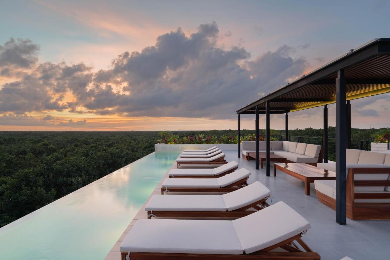 Stylish And Peaceful Jungle Studio At 525 Tulum Ngoại thất bức ảnh