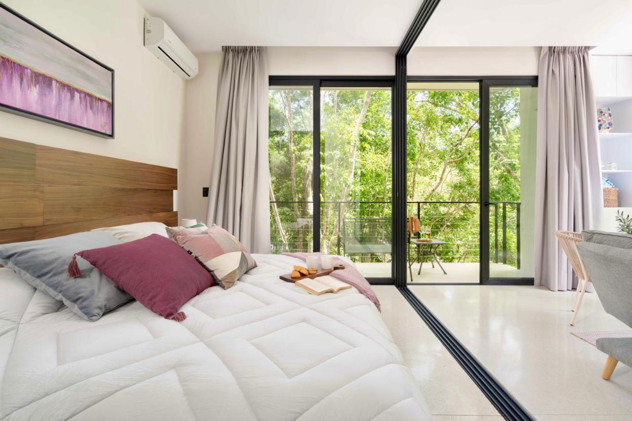 Stylish And Peaceful Jungle Studio At 525 Tulum Ngoại thất bức ảnh
