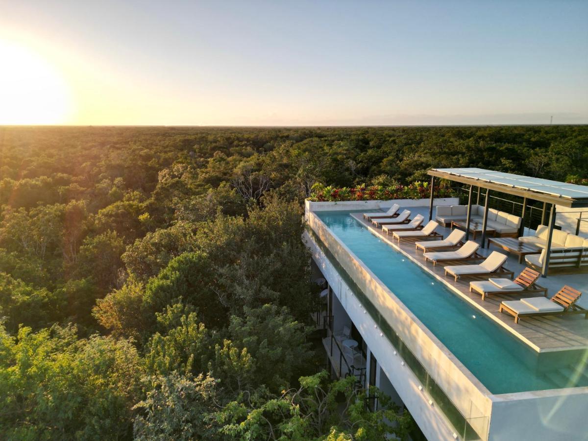 Stylish And Peaceful Jungle Studio At 525 Tulum Ngoại thất bức ảnh