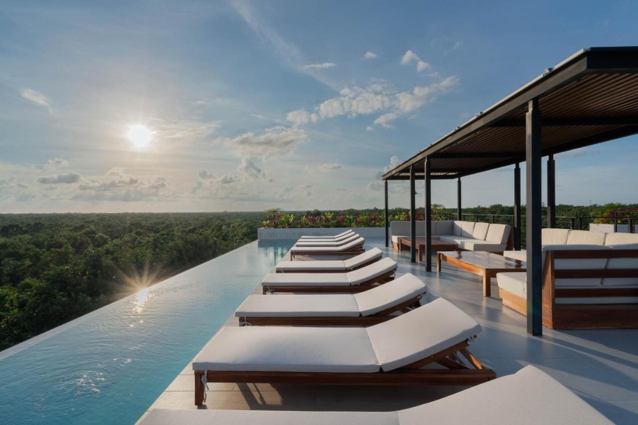 Stylish And Peaceful Jungle Studio At 525 Tulum Ngoại thất bức ảnh