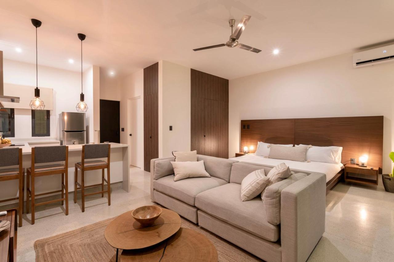 Stylish And Peaceful Jungle Studio At 525 Tulum Ngoại thất bức ảnh