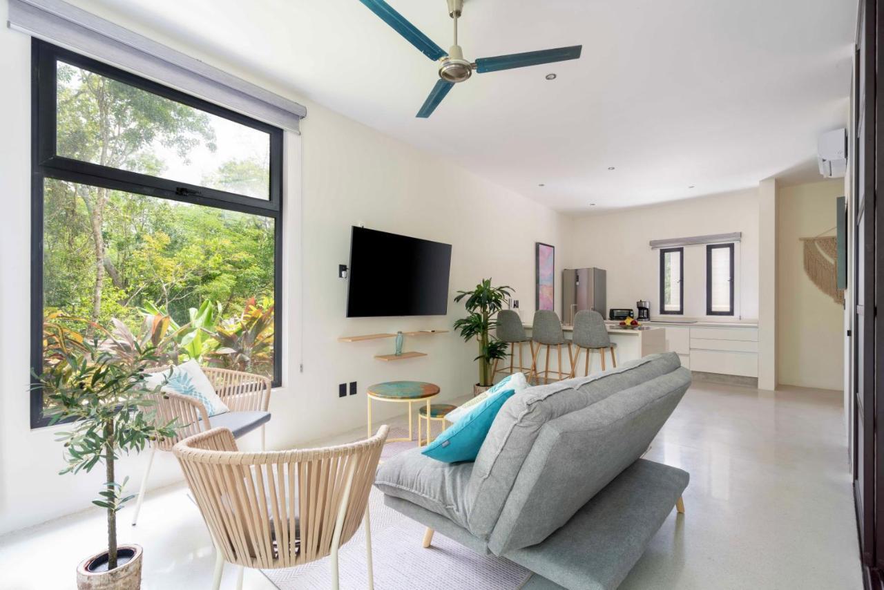 Stylish And Peaceful Jungle Studio At 525 Tulum Ngoại thất bức ảnh