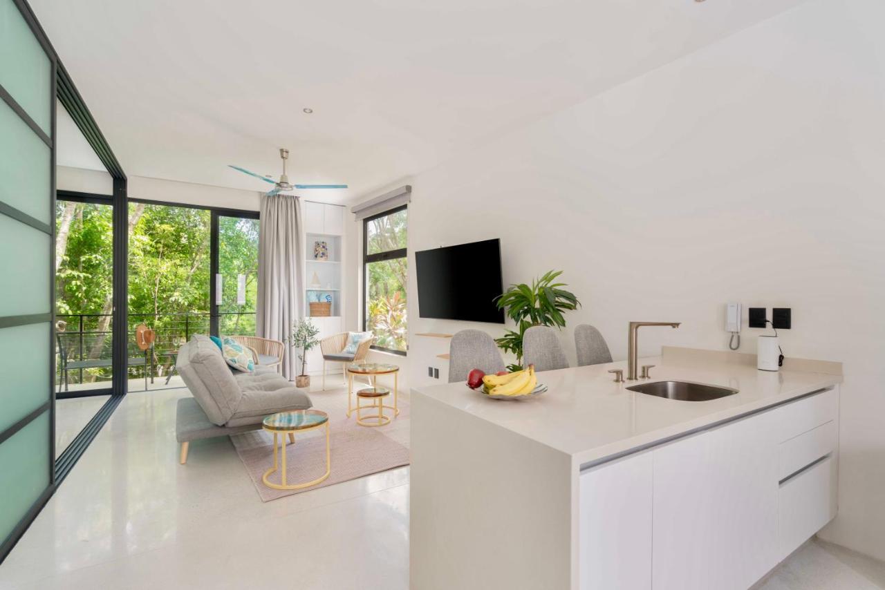 Stylish And Peaceful Jungle Studio At 525 Tulum Ngoại thất bức ảnh