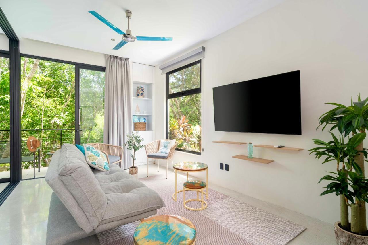 Stylish And Peaceful Jungle Studio At 525 Tulum Ngoại thất bức ảnh