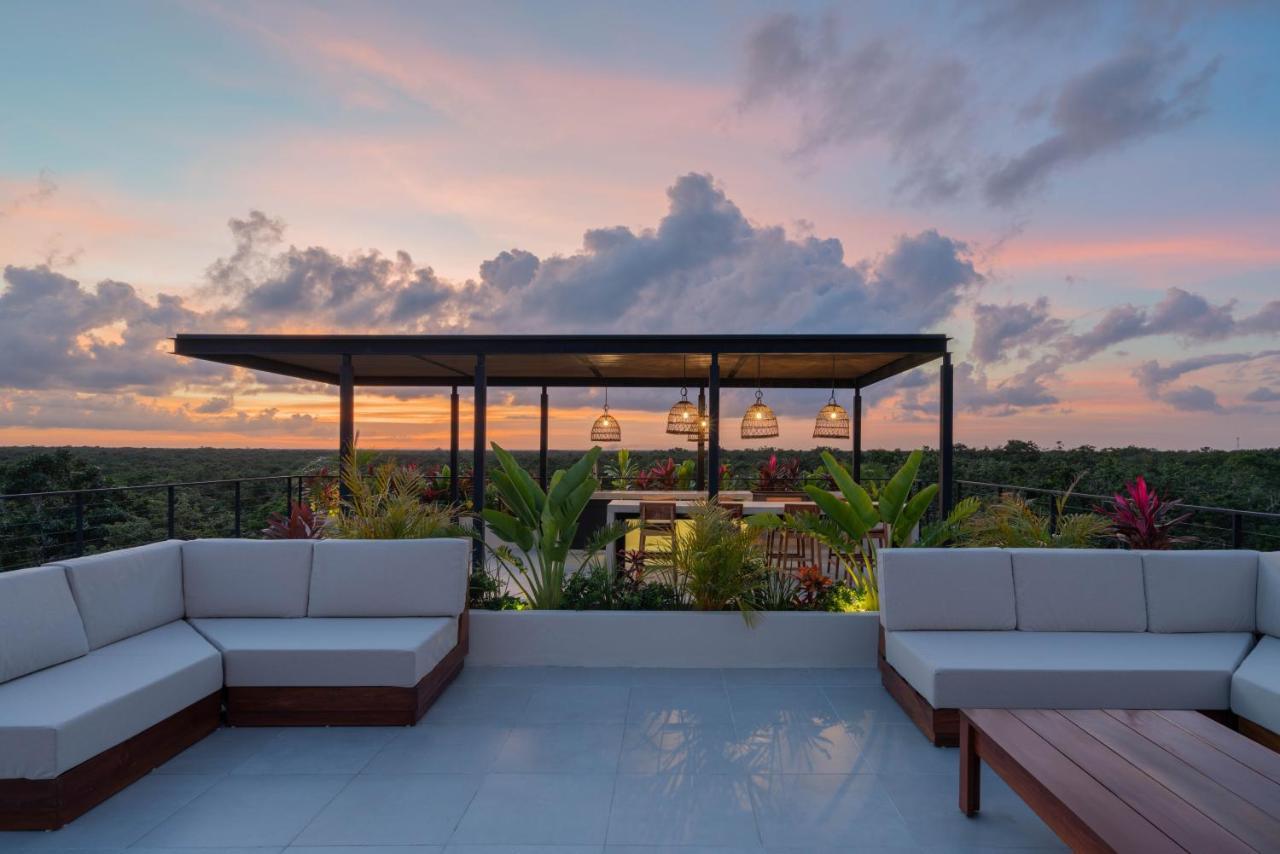 Stylish And Peaceful Jungle Studio At 525 Tulum Ngoại thất bức ảnh