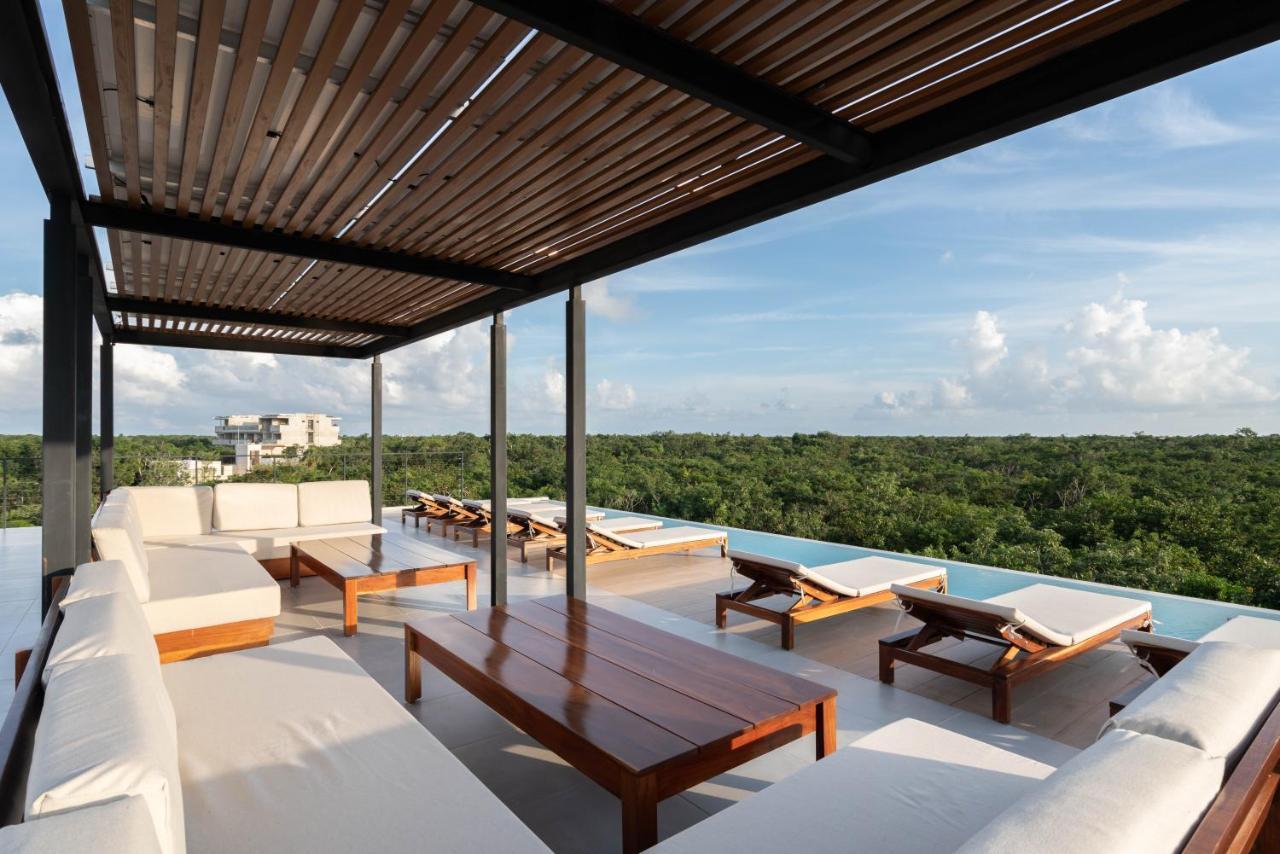 Stylish And Peaceful Jungle Studio At 525 Tulum Ngoại thất bức ảnh