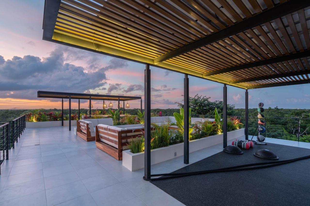Stylish And Peaceful Jungle Studio At 525 Tulum Ngoại thất bức ảnh