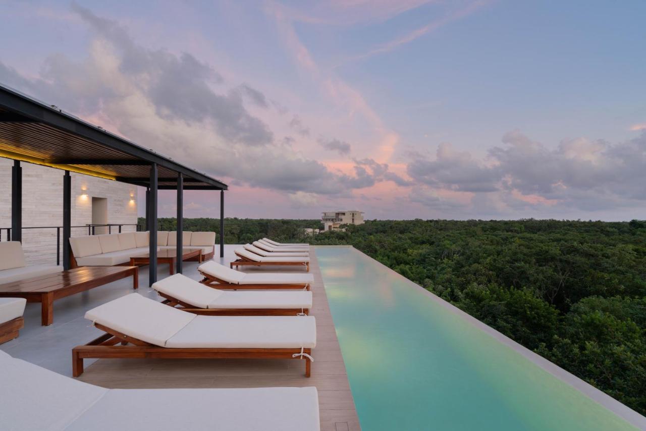 Stylish And Peaceful Jungle Studio At 525 Tulum Ngoại thất bức ảnh