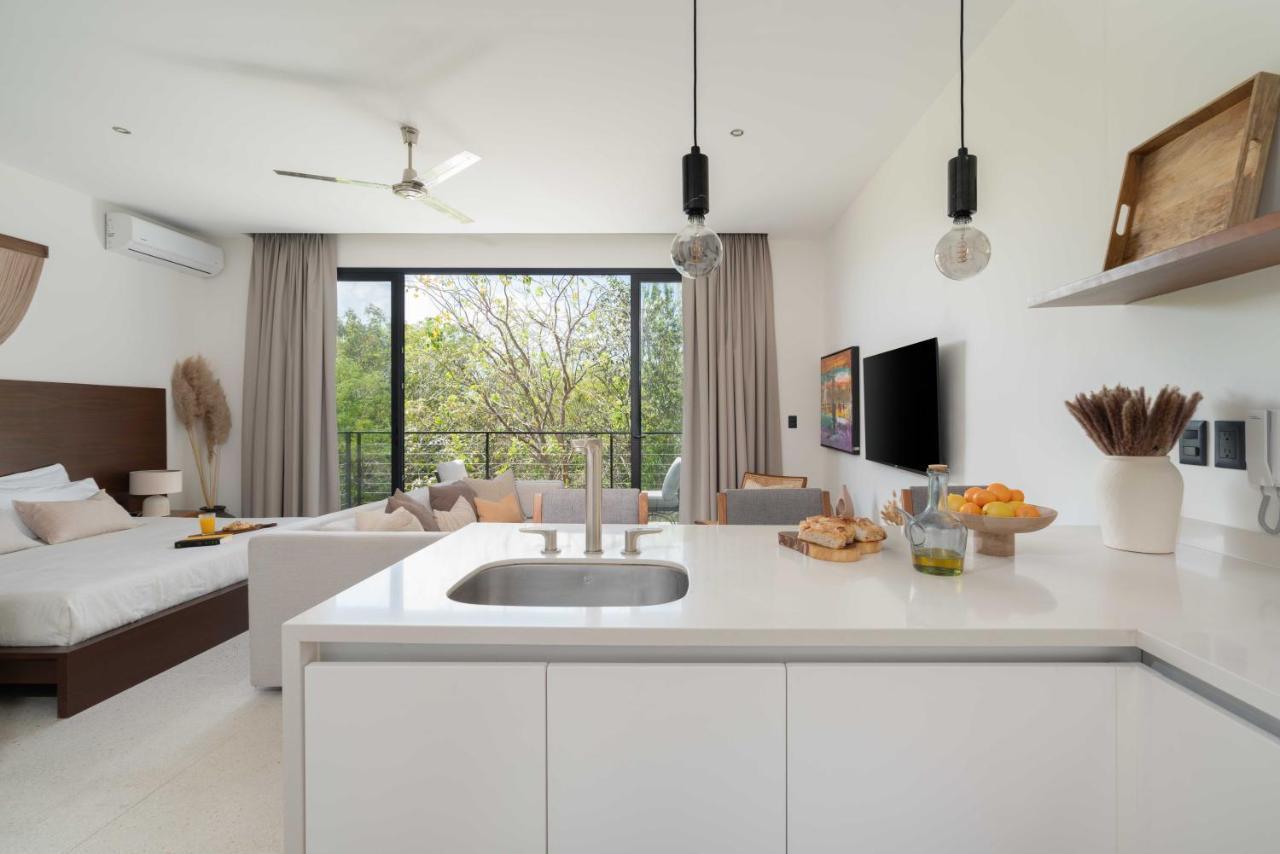 Stylish And Peaceful Jungle Studio At 525 Tulum Ngoại thất bức ảnh
